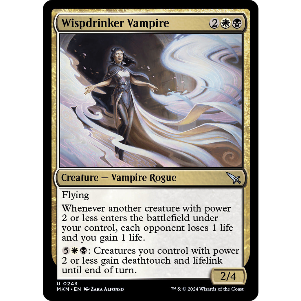 Wispdrinker Vampire (Murders at Karlov Manor) Near Mint Foil