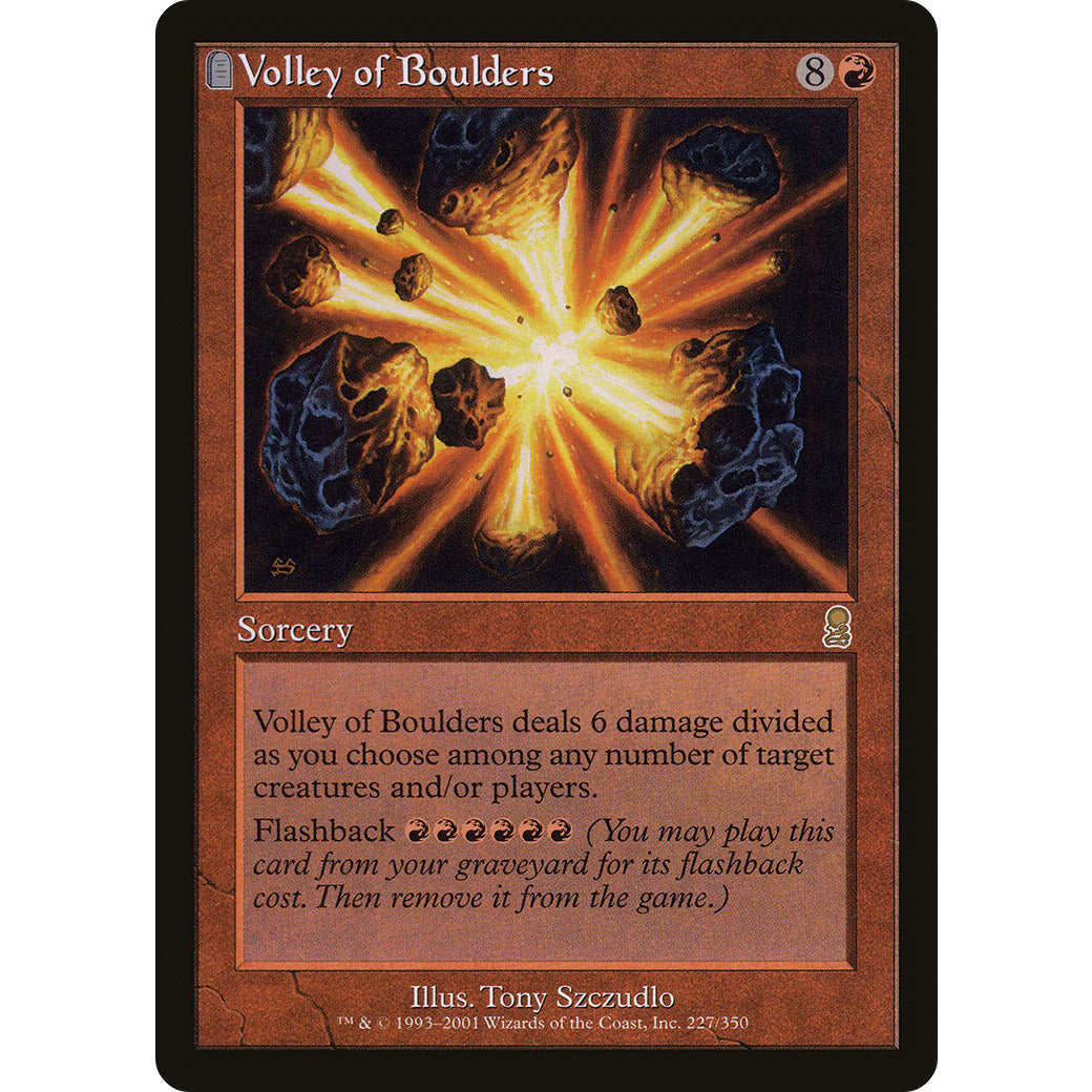 Volley of Boulders (Odyssey) Light Play
