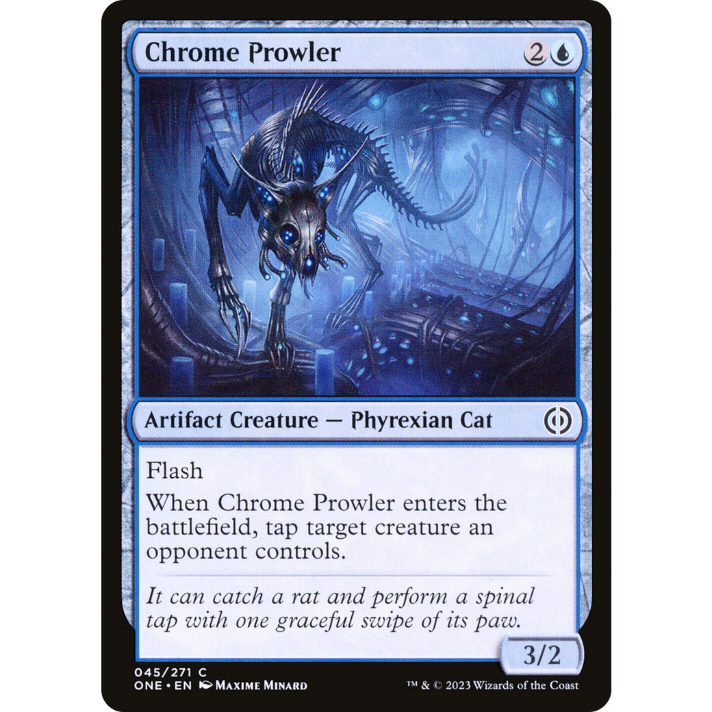 Chrome Prowler (Phyrexia: All Will Be One) Near Mint Foil