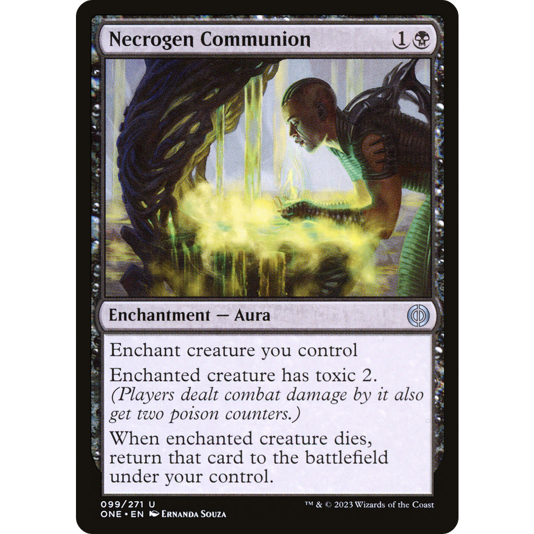 Necrogen Communion (Phyrexia: All Will Be One) Near Mint Foil