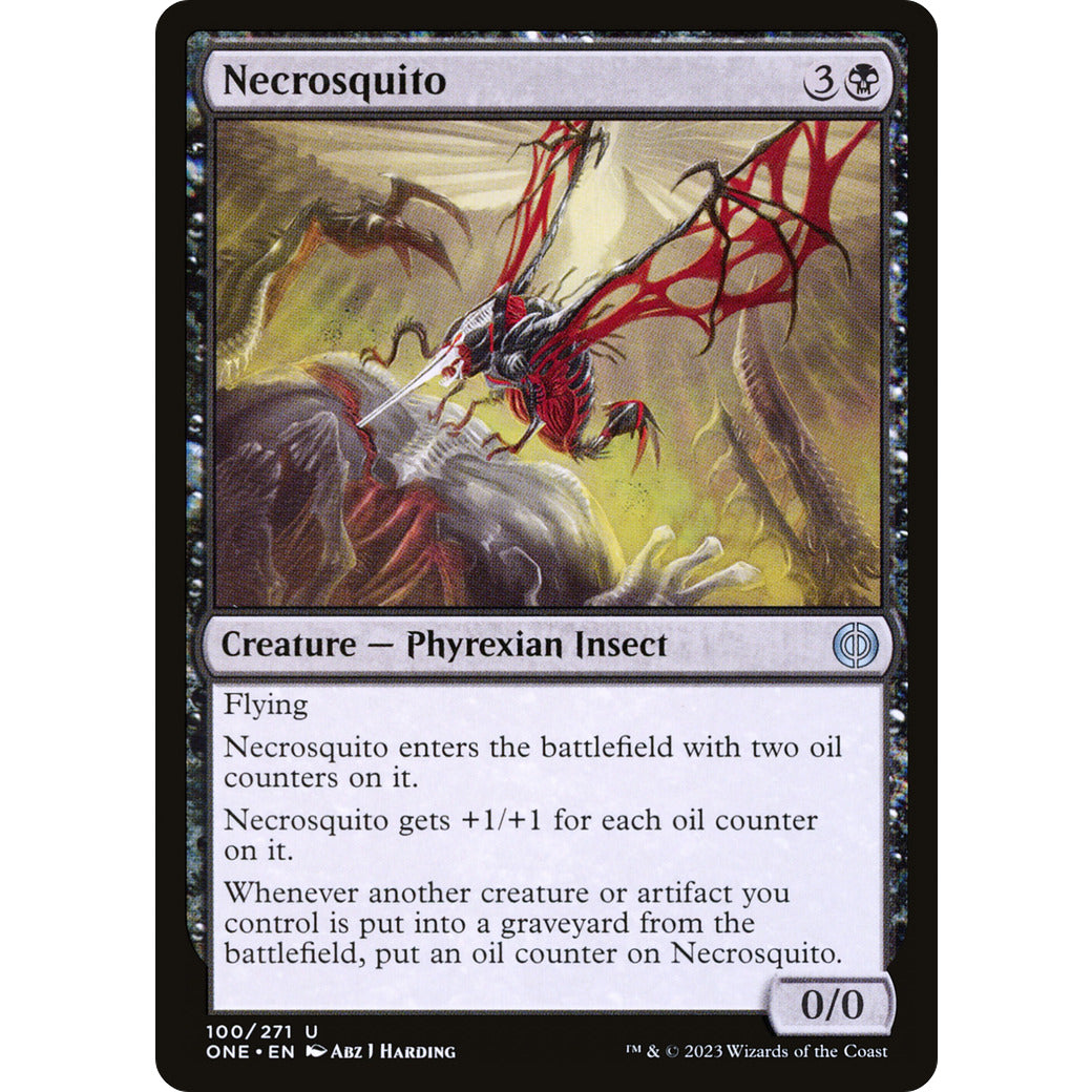 Necrosquito (Phyrexia: All Will Be One) Near Mint Foil