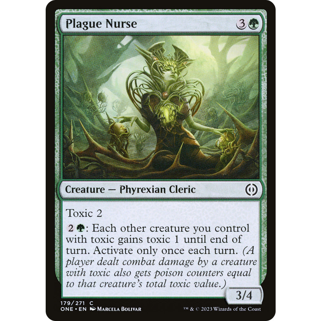 Plague Nurse (Phyrexia: All Will Be One) Near Mint Foil