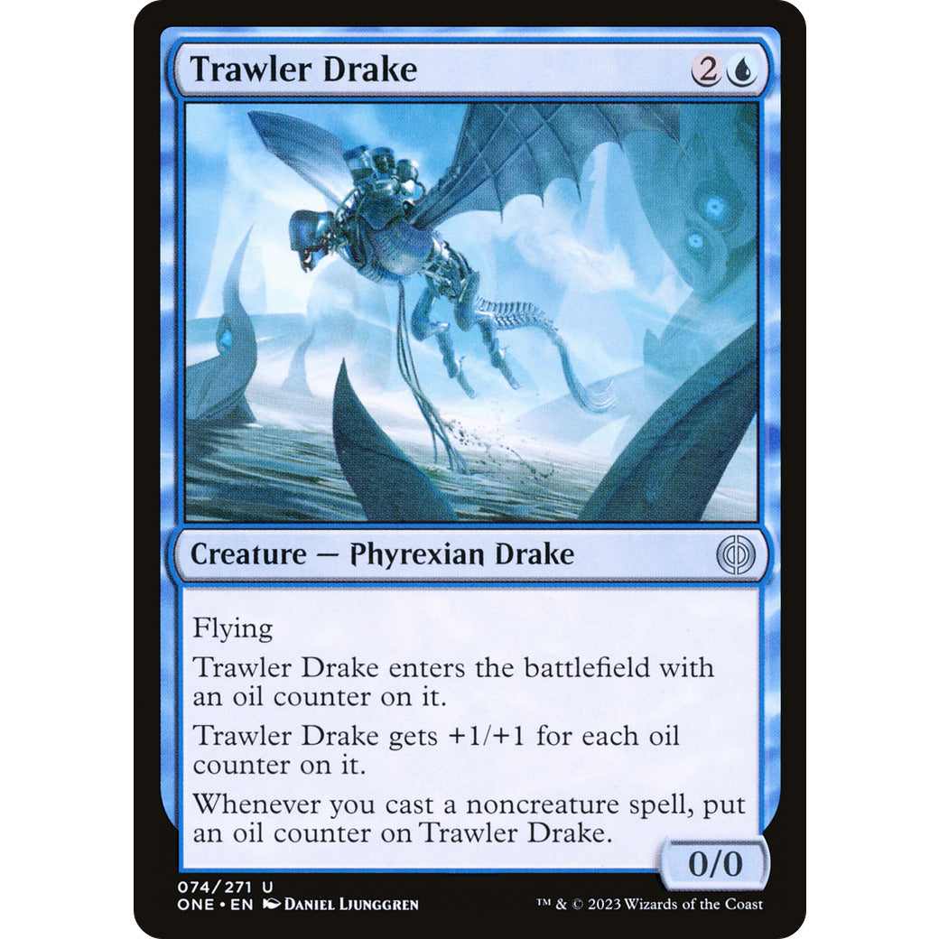 Trawler Drake (Phyrexia: All Will Be One) Near Mint Foil