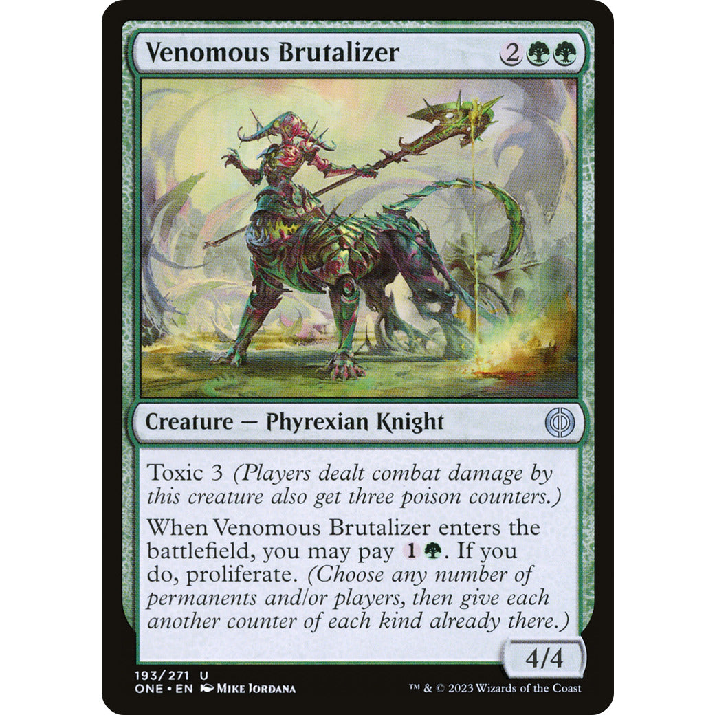 Venomous Brutalizer (Phyrexia: All Will Be One) Near Mint Foil