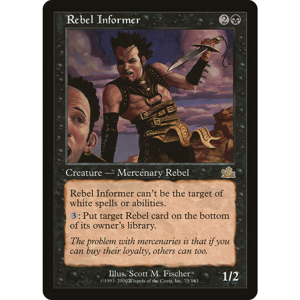 Rebel Informer (Prophecy) Light Play
