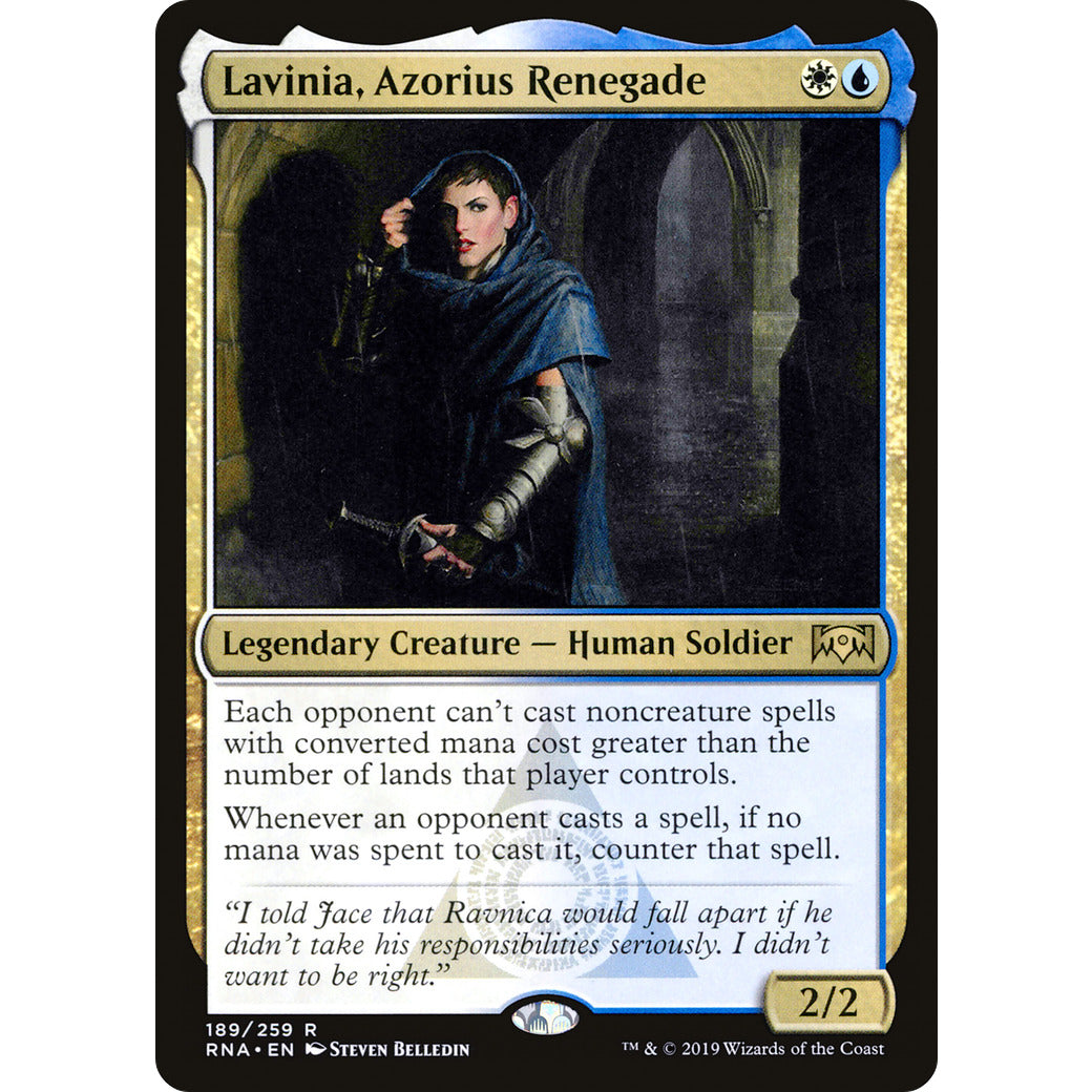 Lavinia, Azorius Renegade (Ravnica Allegiance) Light Play