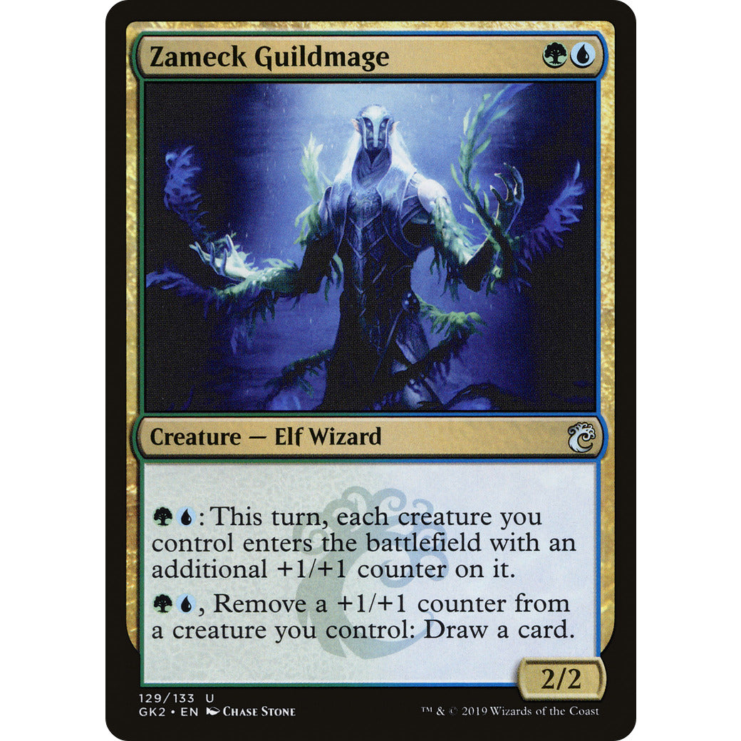Zameck Guildmage (Ravnica Allegiance: Guild Kits) Light Play
