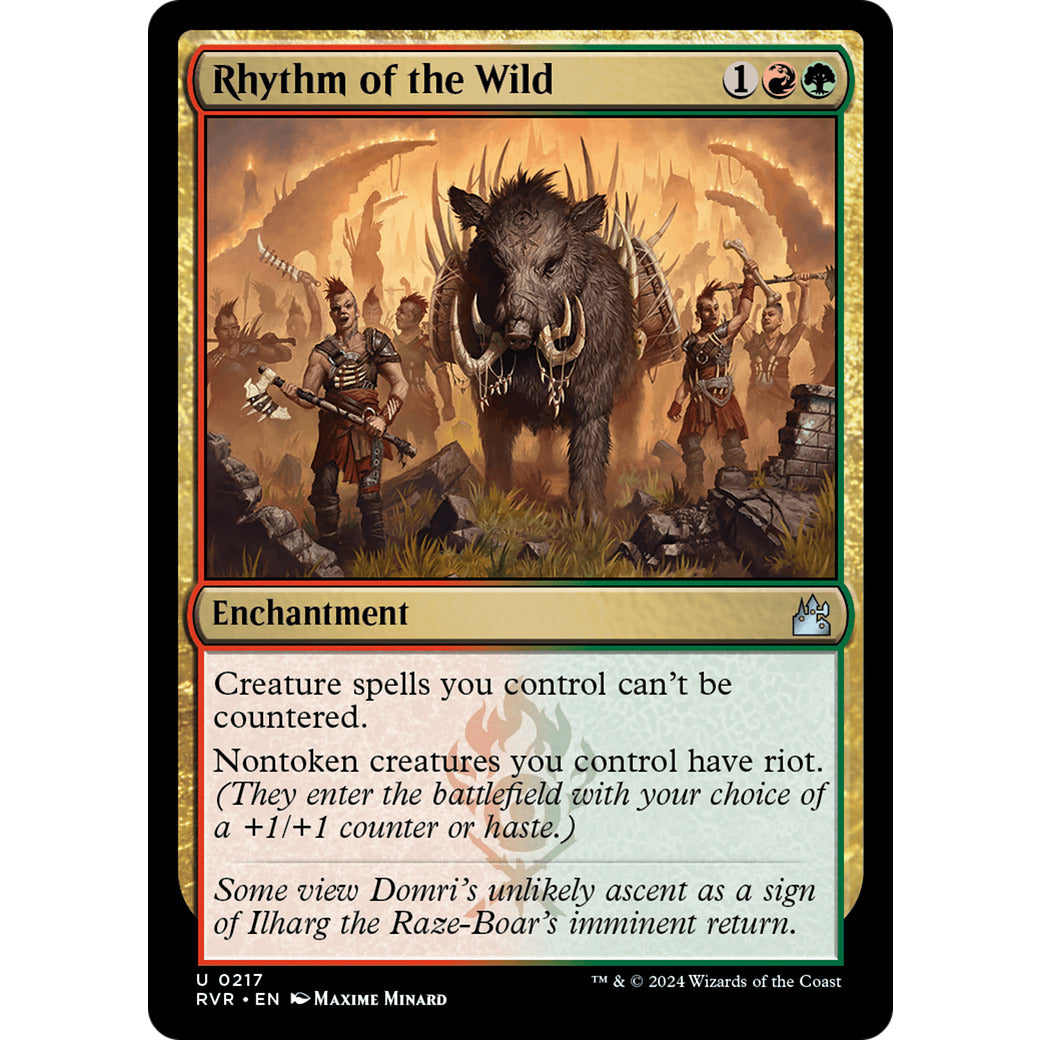 Rhythm of the Wild (Ravnica Remastered) Light Play