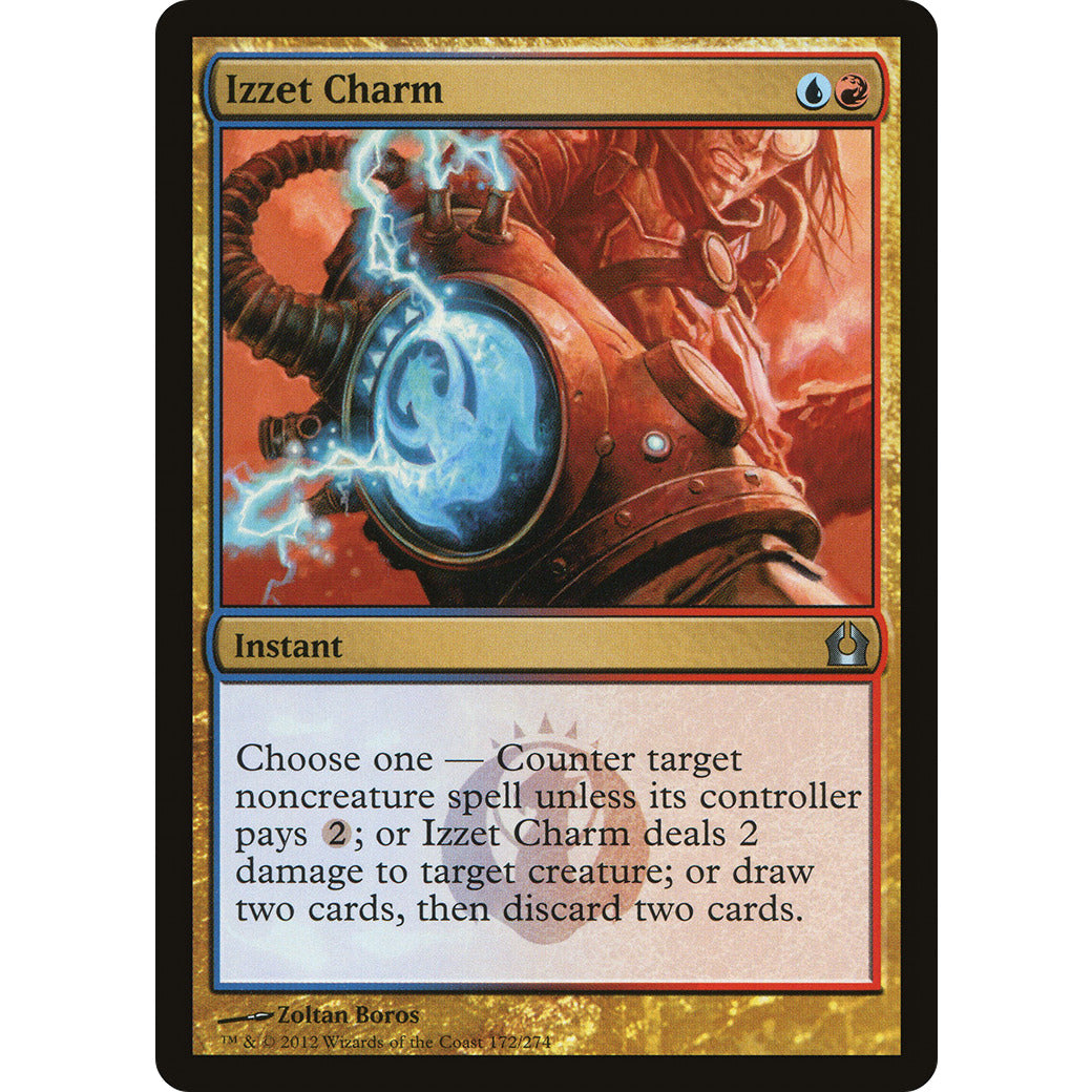 Izzet Charm (Return to Ravnica) Light Play