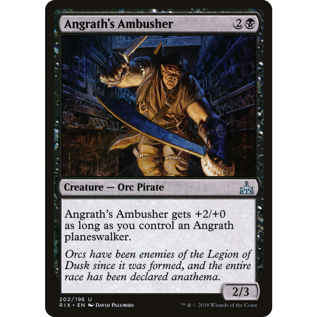 Angrath's Ambusher (Rivals of Ixalan) Light Play