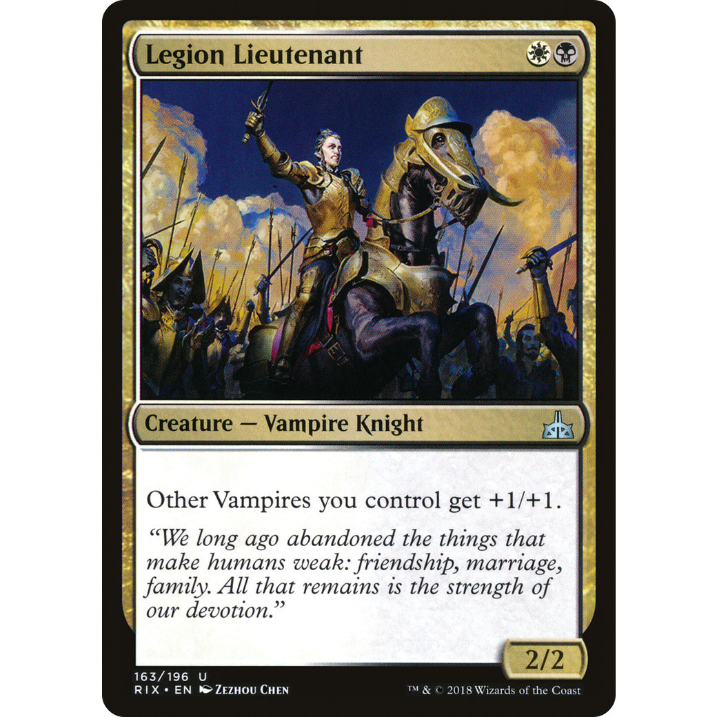 Legion Lieutenant (Rivals of Ixalan) Light Play