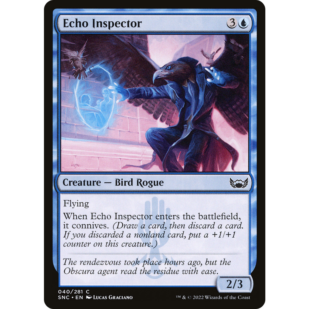 Echo Inspector (Streets of New Capenna) Light Play Foil