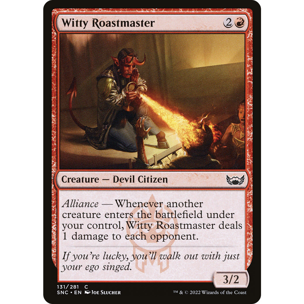 Witty Roastmaster (Streets of New Capenna) Light Play