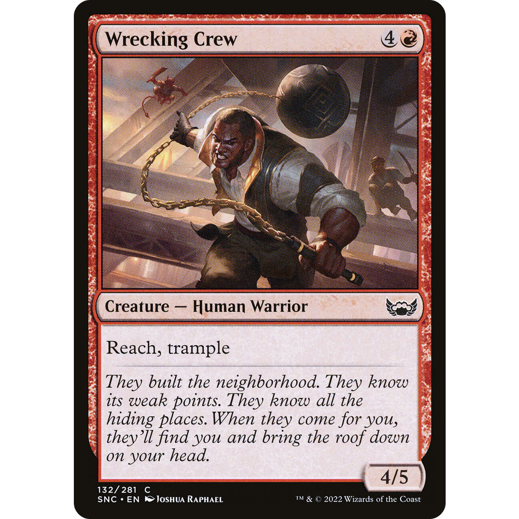 Wrecking Crew (Streets of New Capenna) Light Play Foil