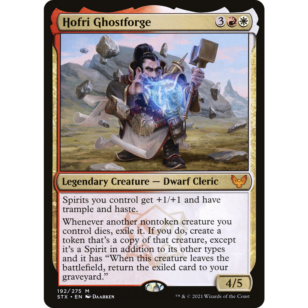 Hofri Ghostforge (Strixhaven) Near Mint