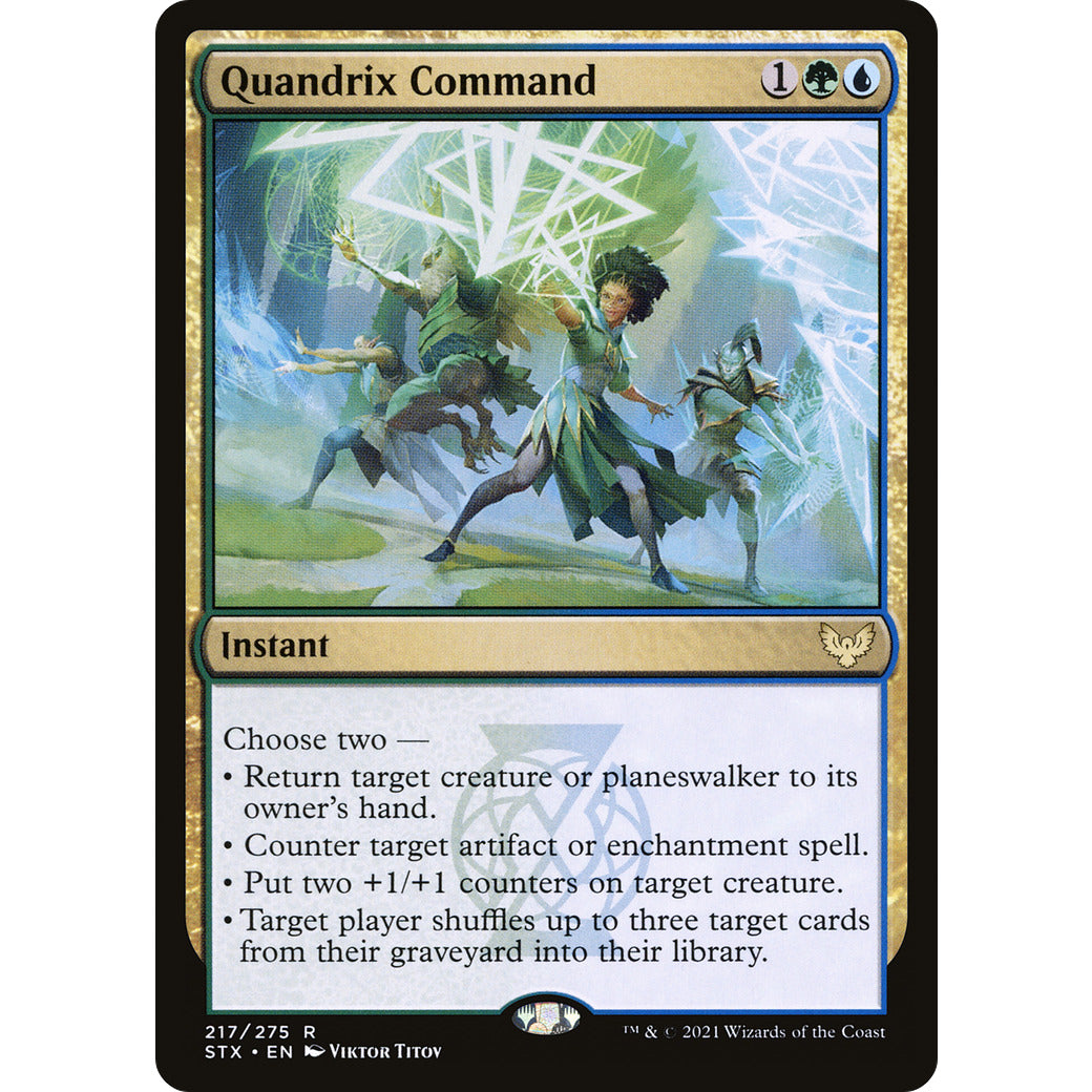 Quandrix Command (Strixhaven) Near Mint