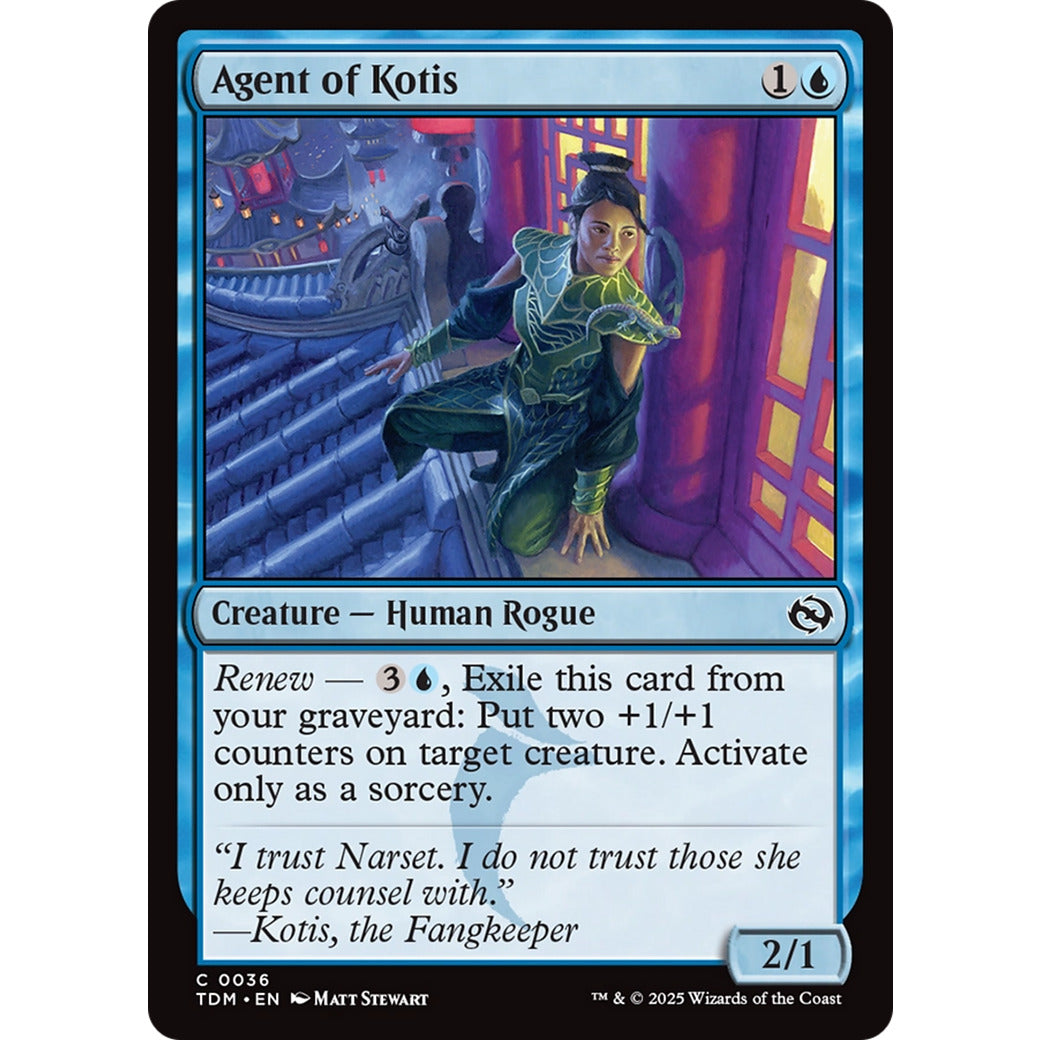 Agent of Kotis (Tarkir: Dragonstorm) Near Mint Foil