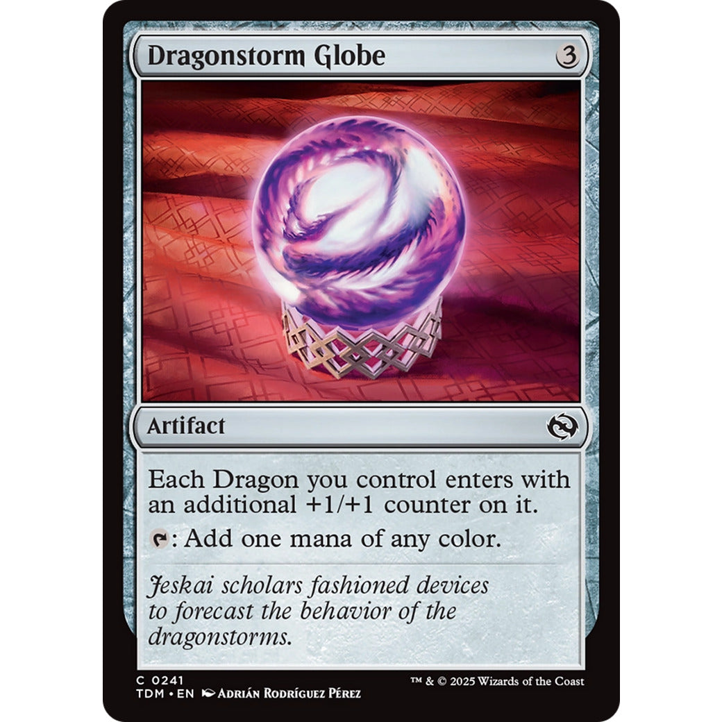Dragonstorm Globe (Tarkir: Dragonstorm) Near Mint Foil