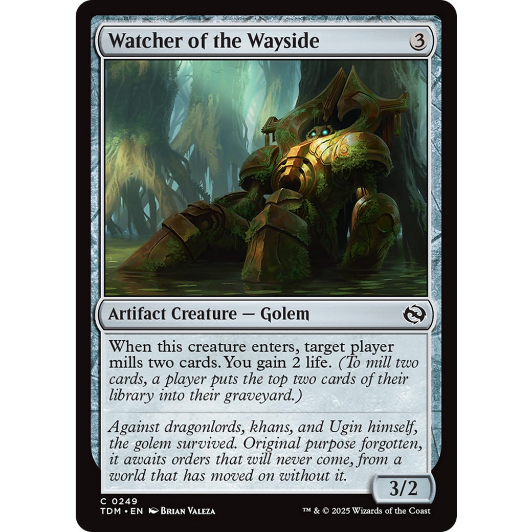 Watcher of the Wayside (Tarkir: Dragonstorm) Near Mint Foil
