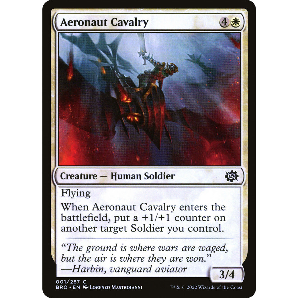 Aeronaut Cavalry (The Brothers' War) Near Mint Foil