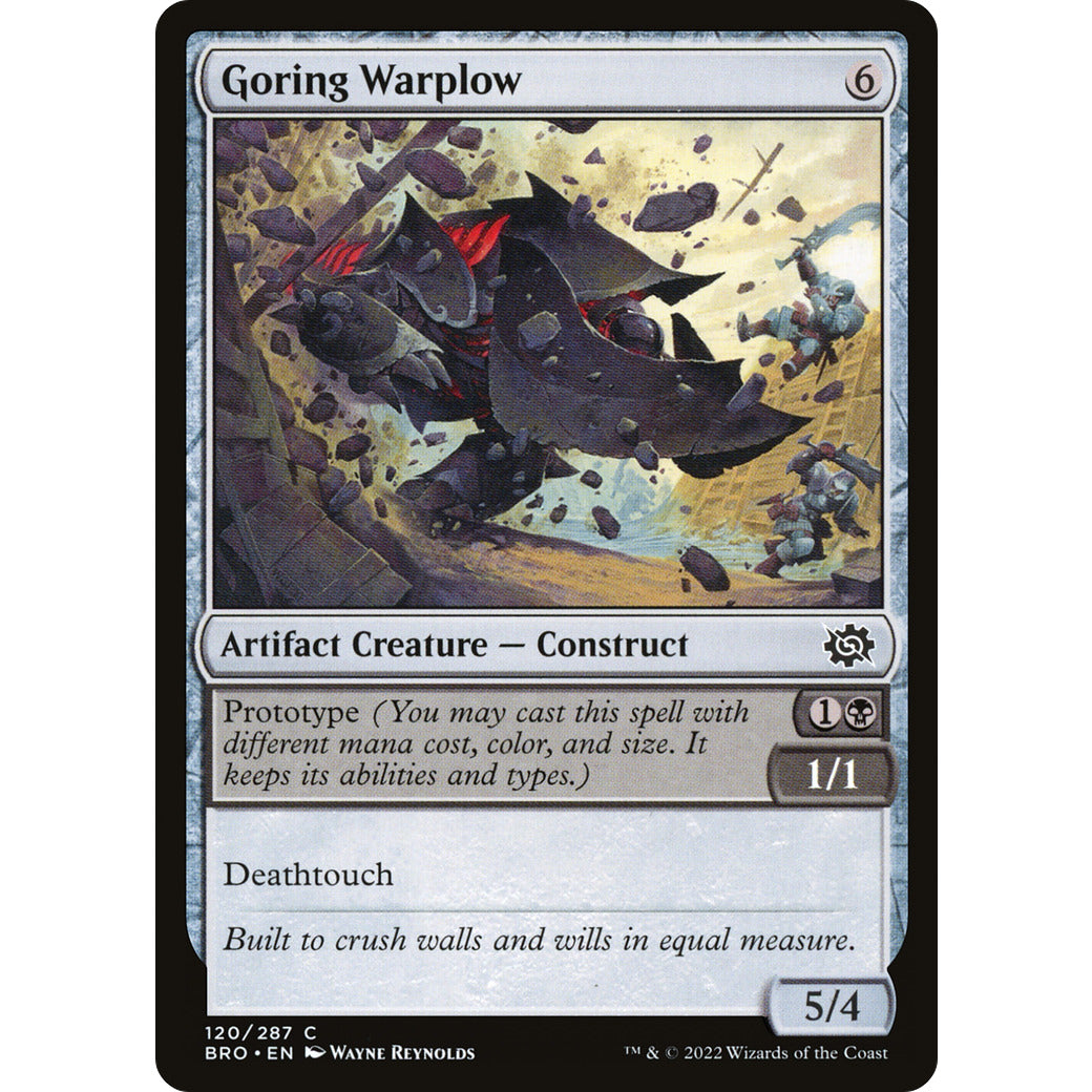Goring Warplow (The Brothers' War) Near Mint Foil