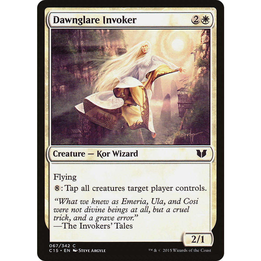Dawnglare Invoker (Mystery Booster) Light Play