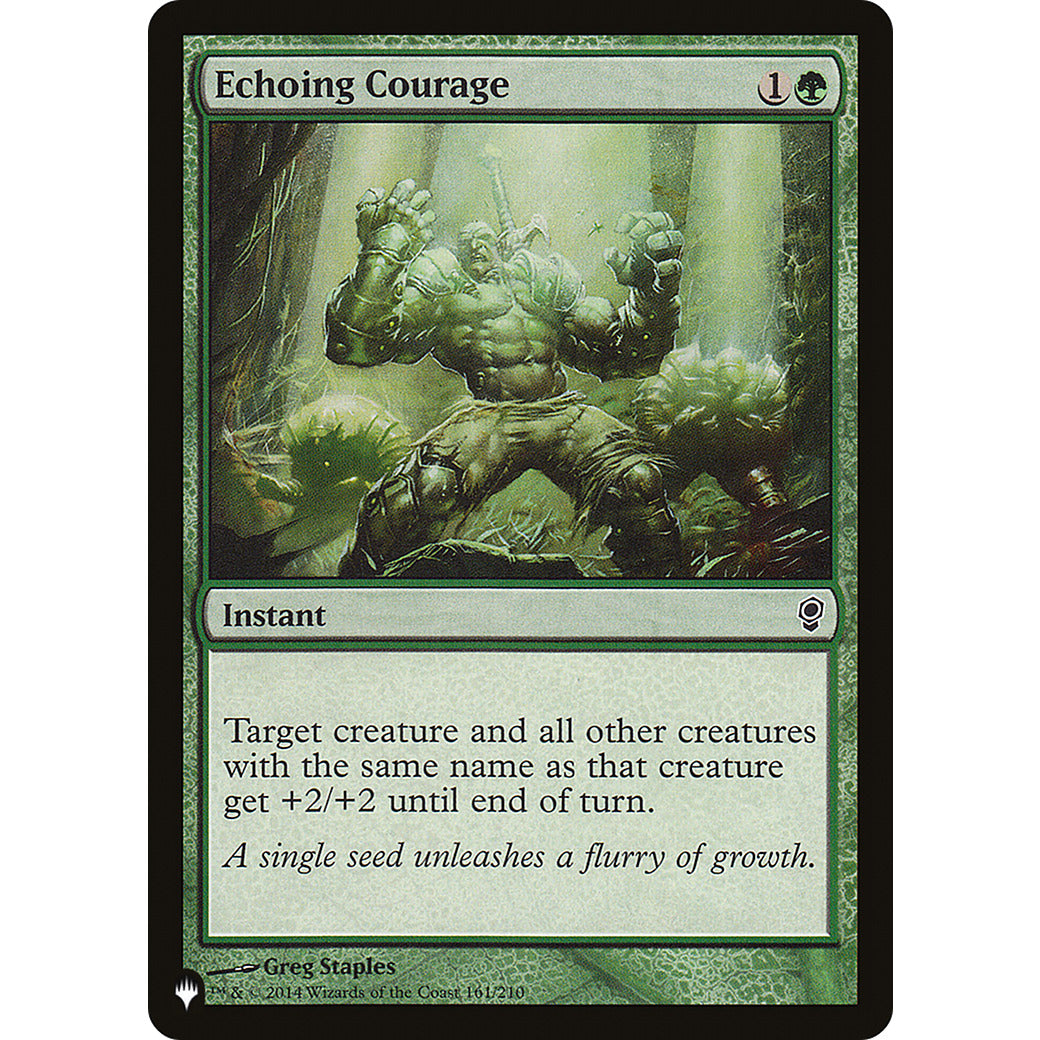 Echoing Courage (The List) Light Play