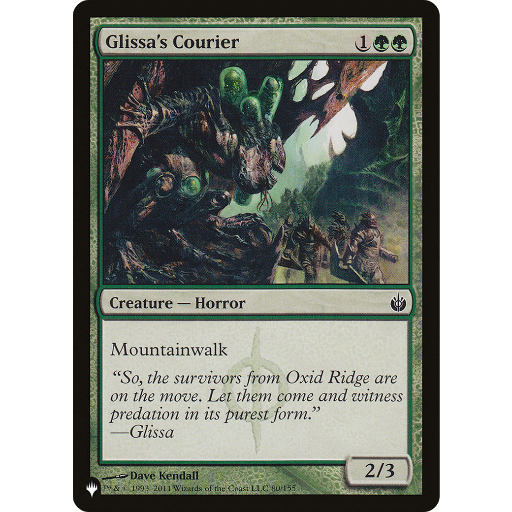 Glissa's Courier (The List) Light Play