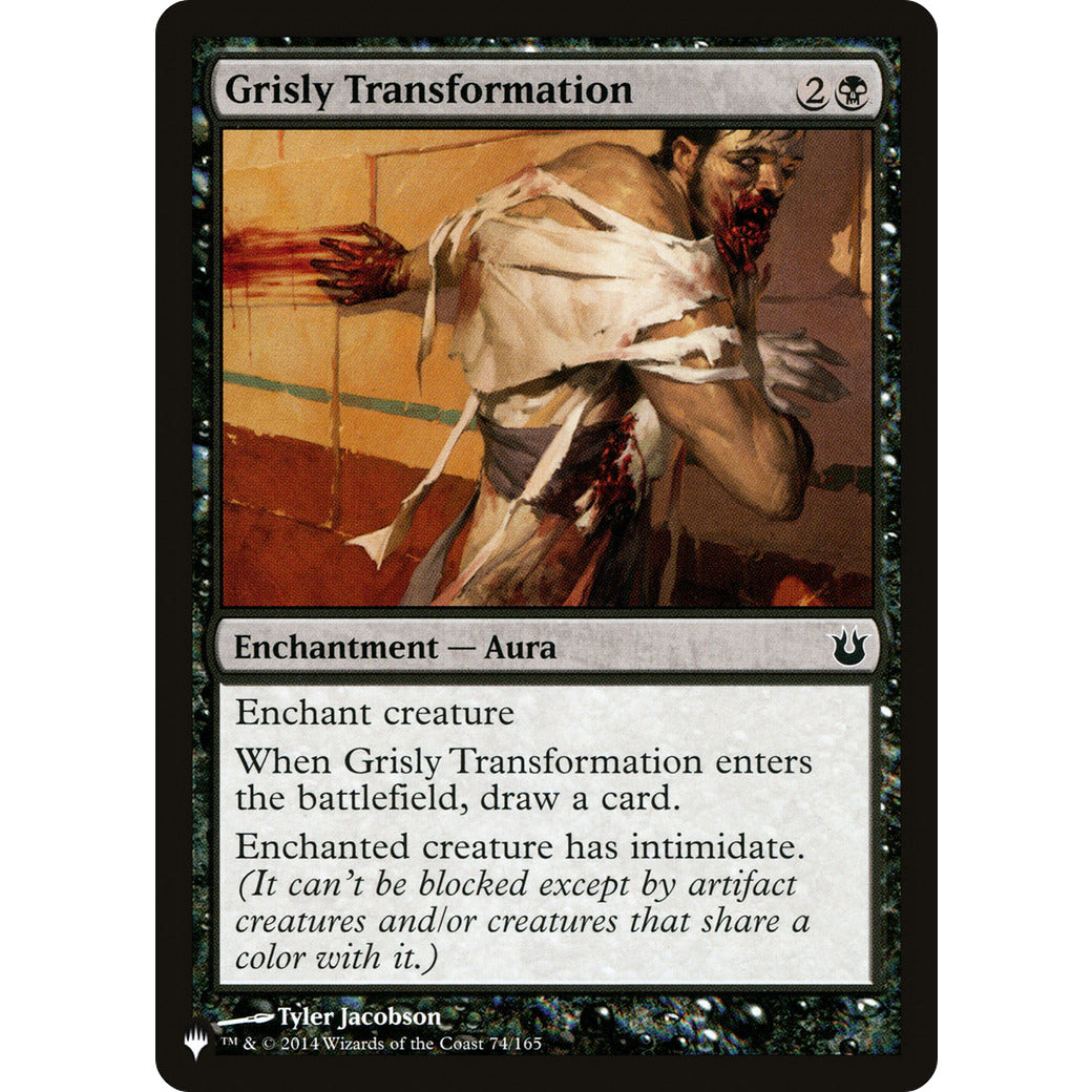 Grisly Transformation (The List) Light Play