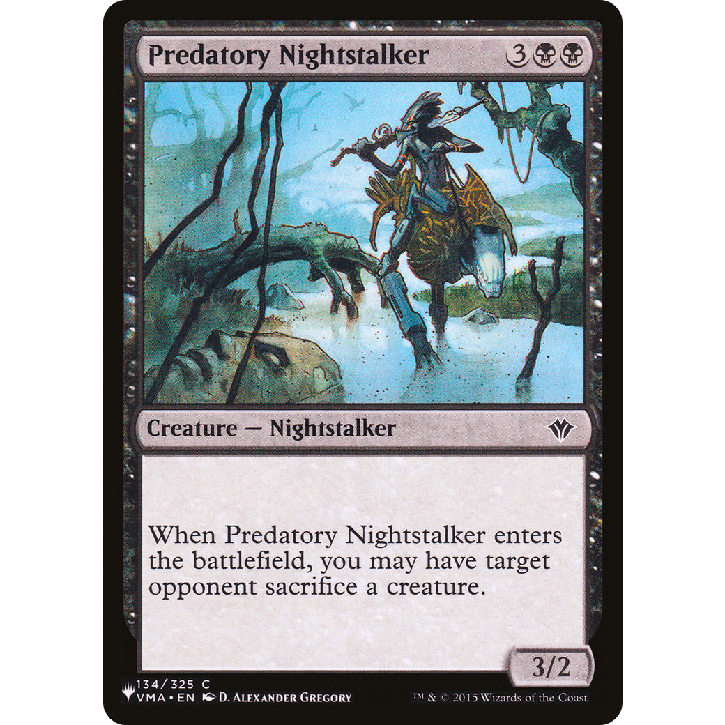 Predatory Nightstalker (The List) Near Mint