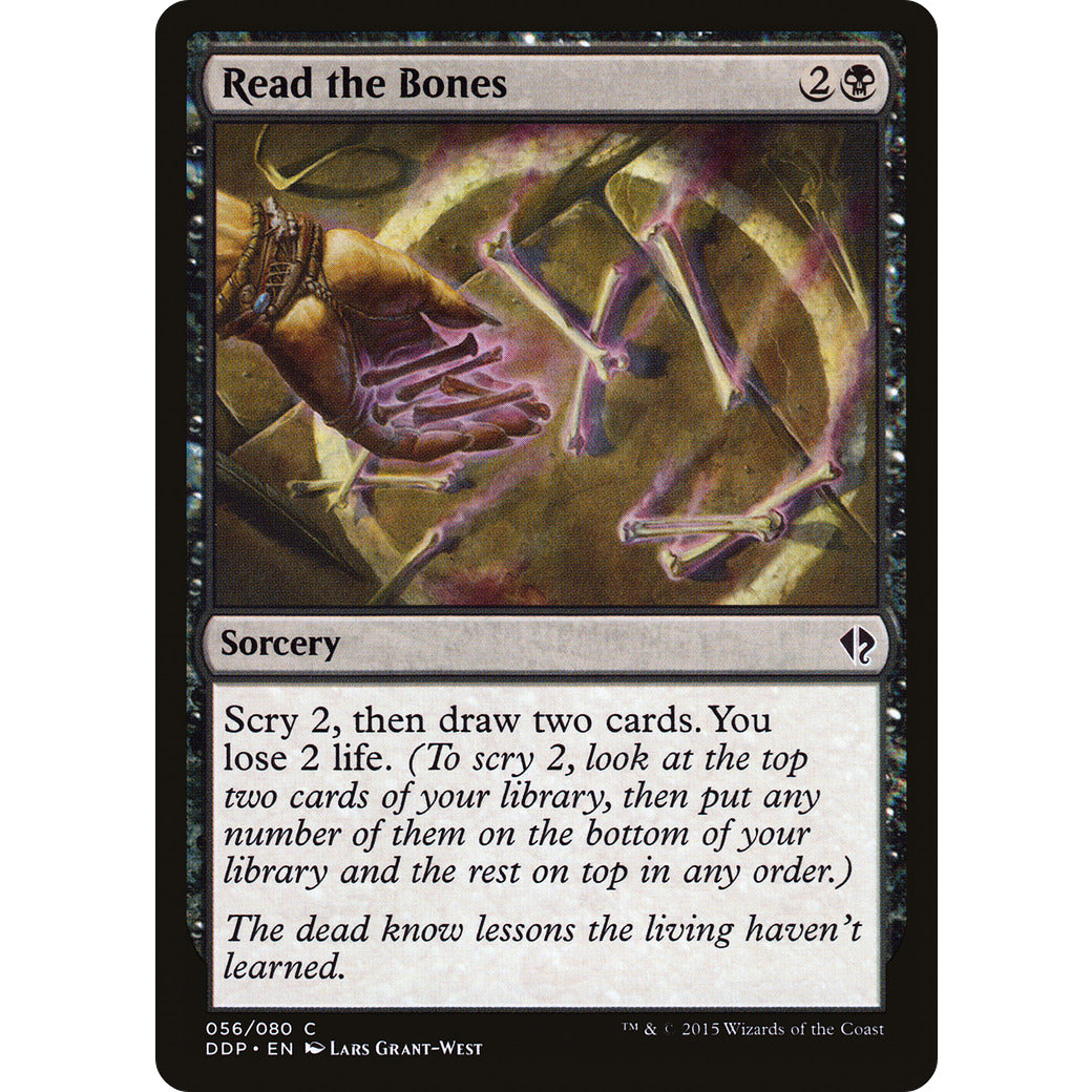 Read the Bones (Mystery Booster) Light Play