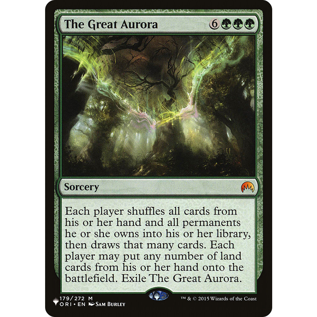 The Great Aurora (The List) Light Play