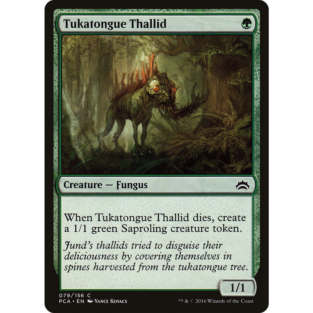 Tukatongue Thallid (Mystery Booster) Light Play