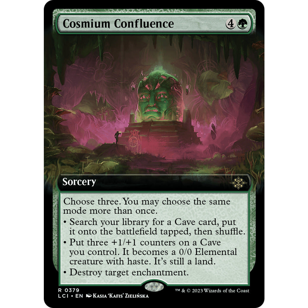Cosmium Confluence (Extended Art) (The Lost Caverns of Ixalan) Near Mint