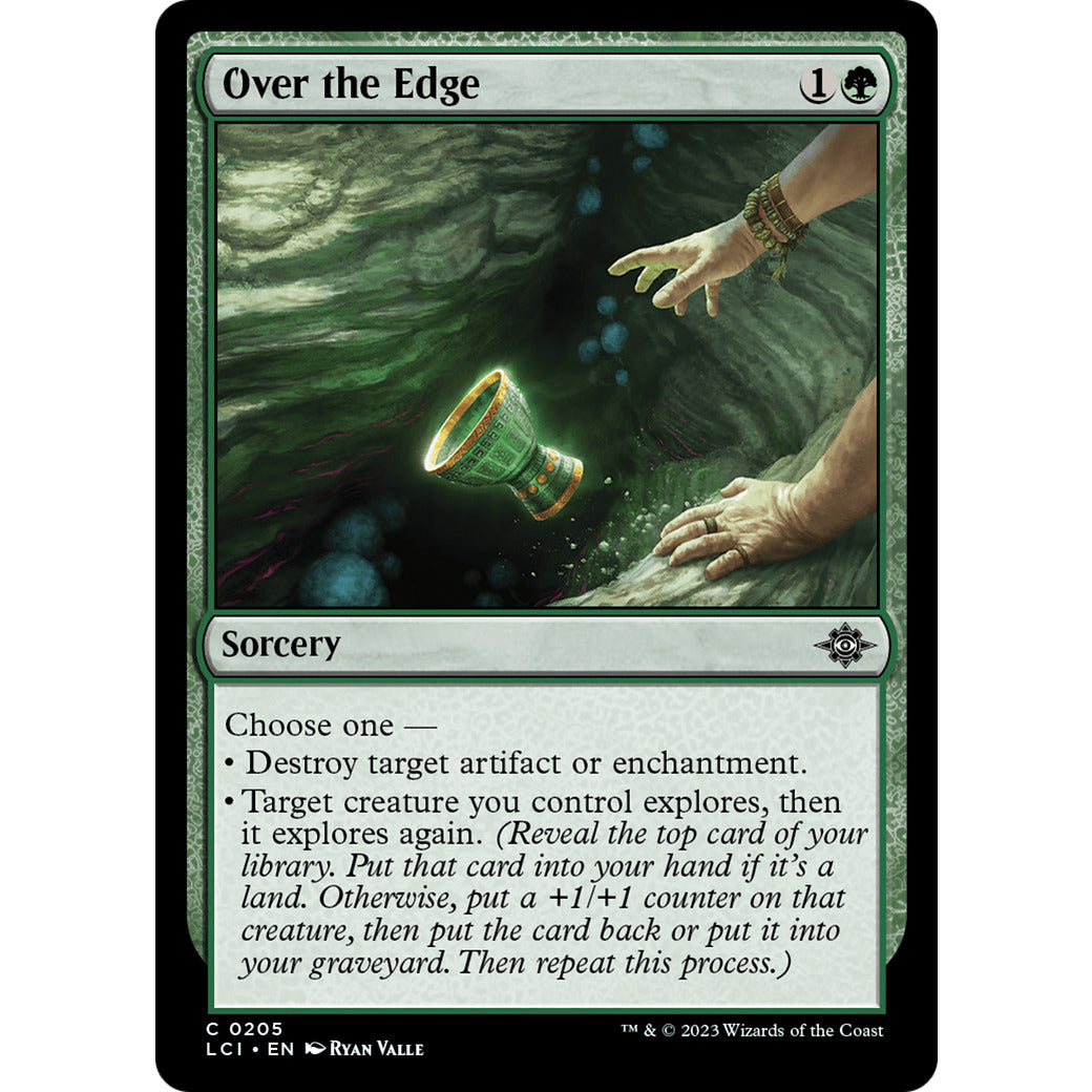 Over the Edge (The Lost Caverns of Ixalan) Near Mint Foil