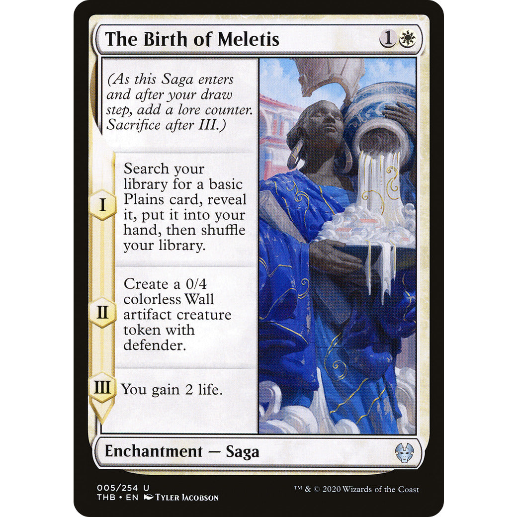 The Birth of Meletis (Theros Beyond Death) Light Play
