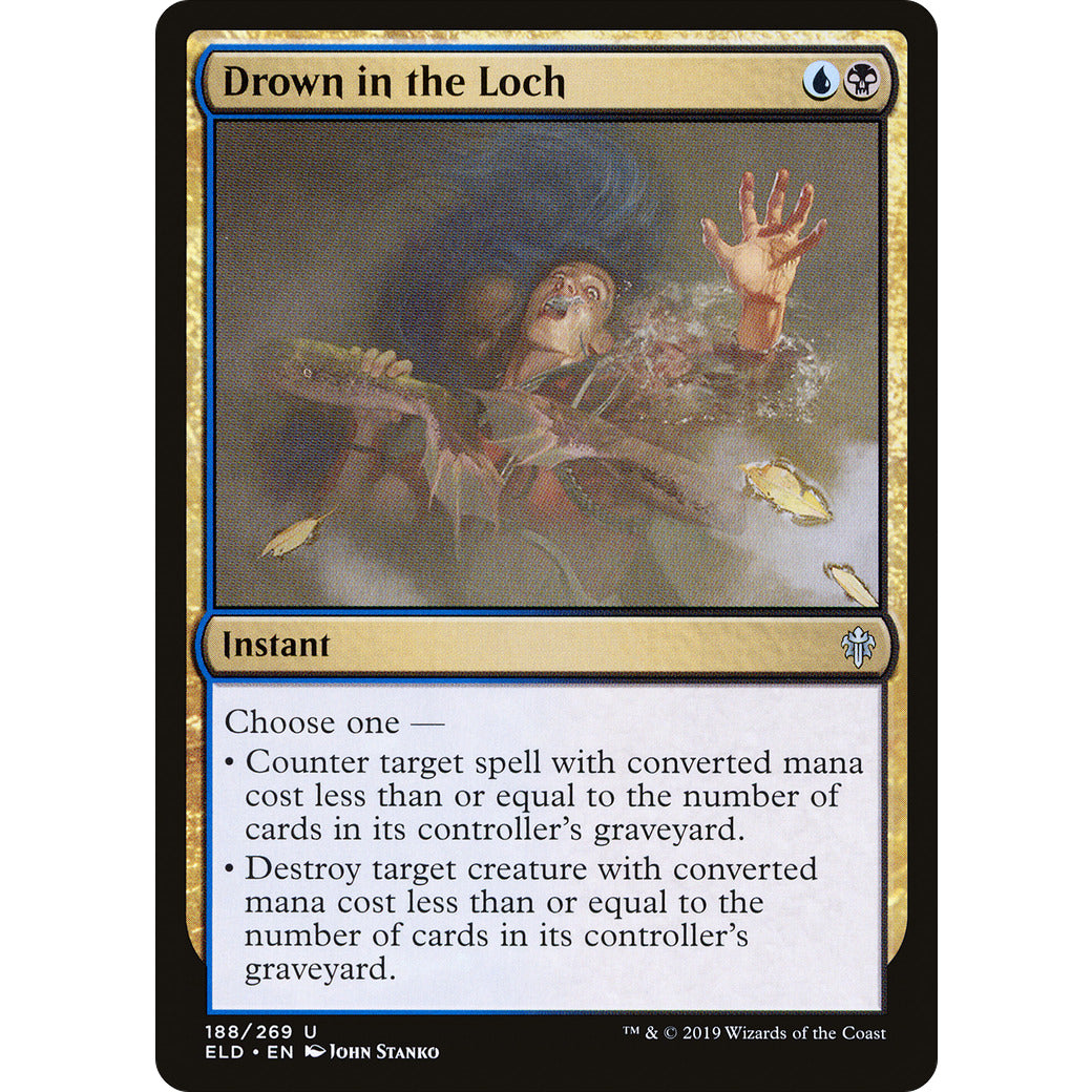 Drown in the Loch (Throne of Eldraine) Light Play