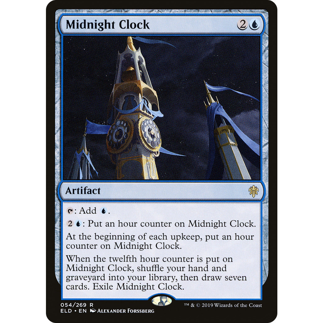 Midnight Clock (Throne of Eldraine) Light Play