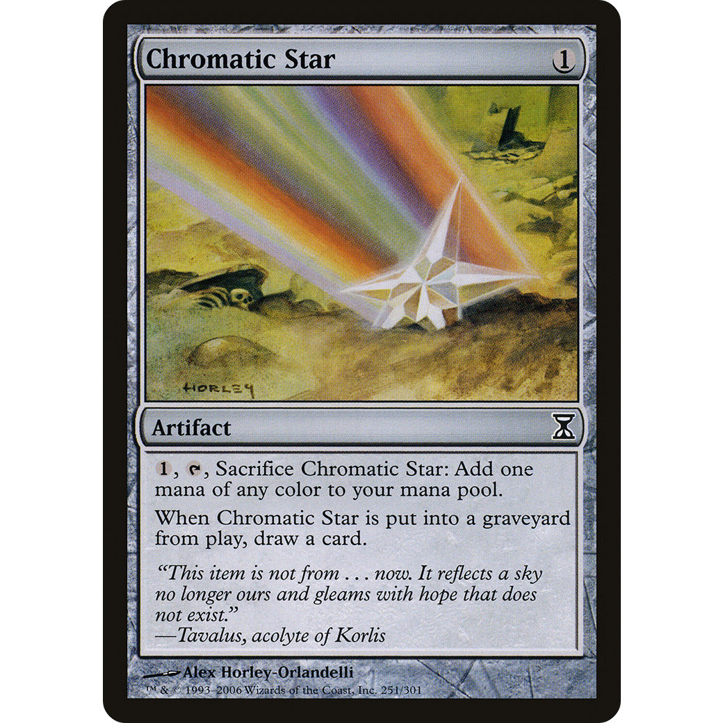 Chromatic Star (Time Spiral) Light Play