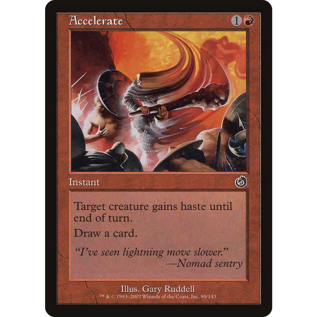 Accelerate (Torment) Light Play