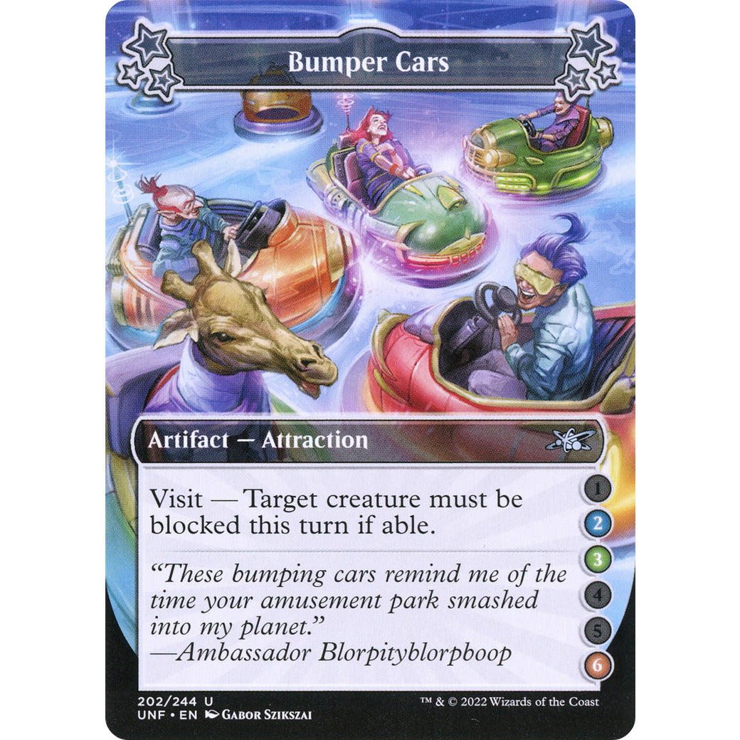 Bumper Cars (2-4-6) (Unfinity) Light Play