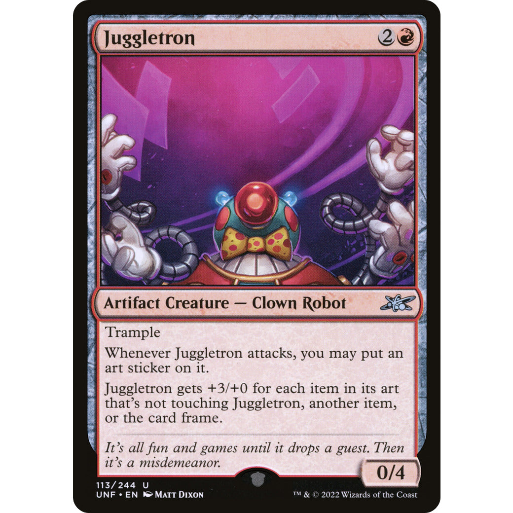 Juggletron (Unfinity) Light Play Foil