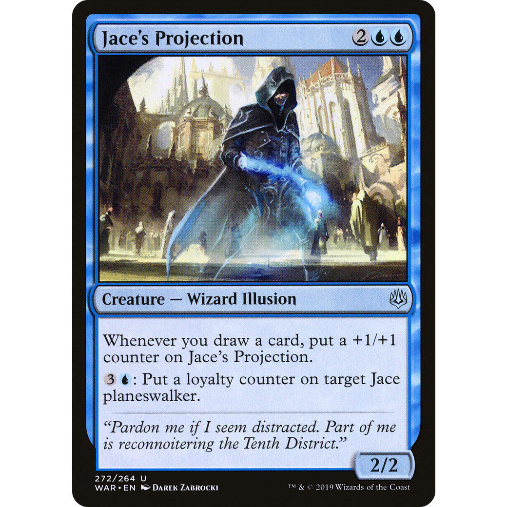Jace's Projection (War of the Spark) Light Play