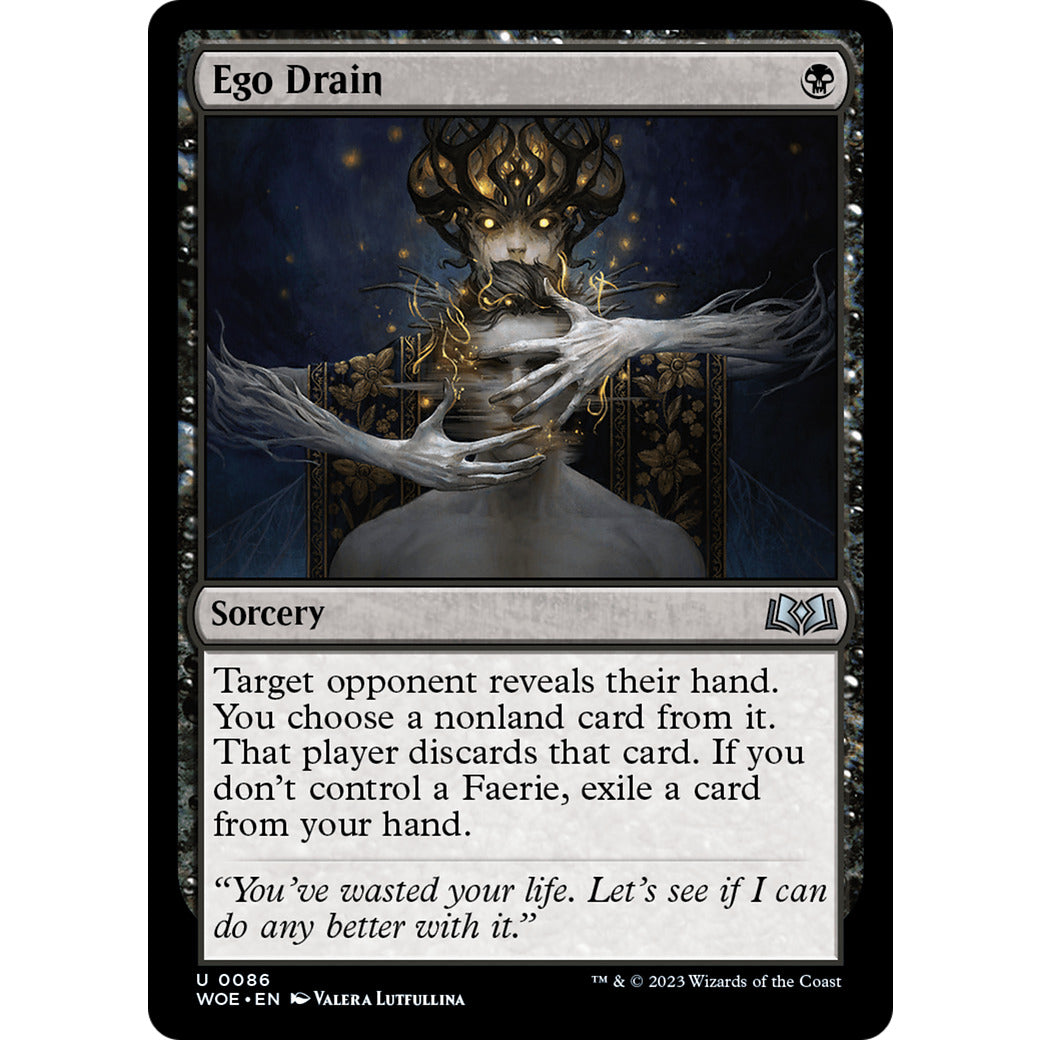 Ego Drain (Wilds of Eldraine) Near Mint Foil