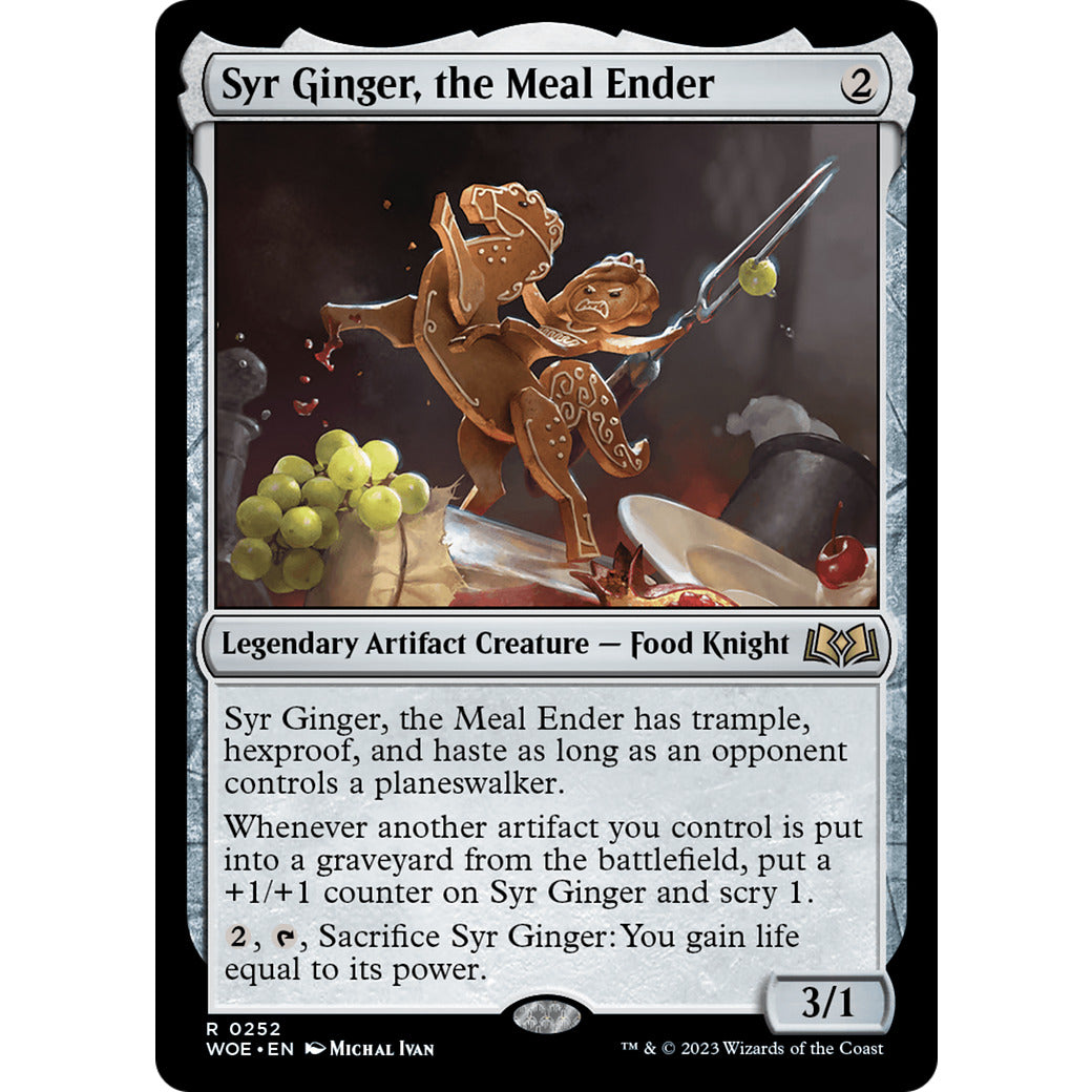 Syr Ginger, the Meal Ender (Wilds of Eldraine) Light Play
