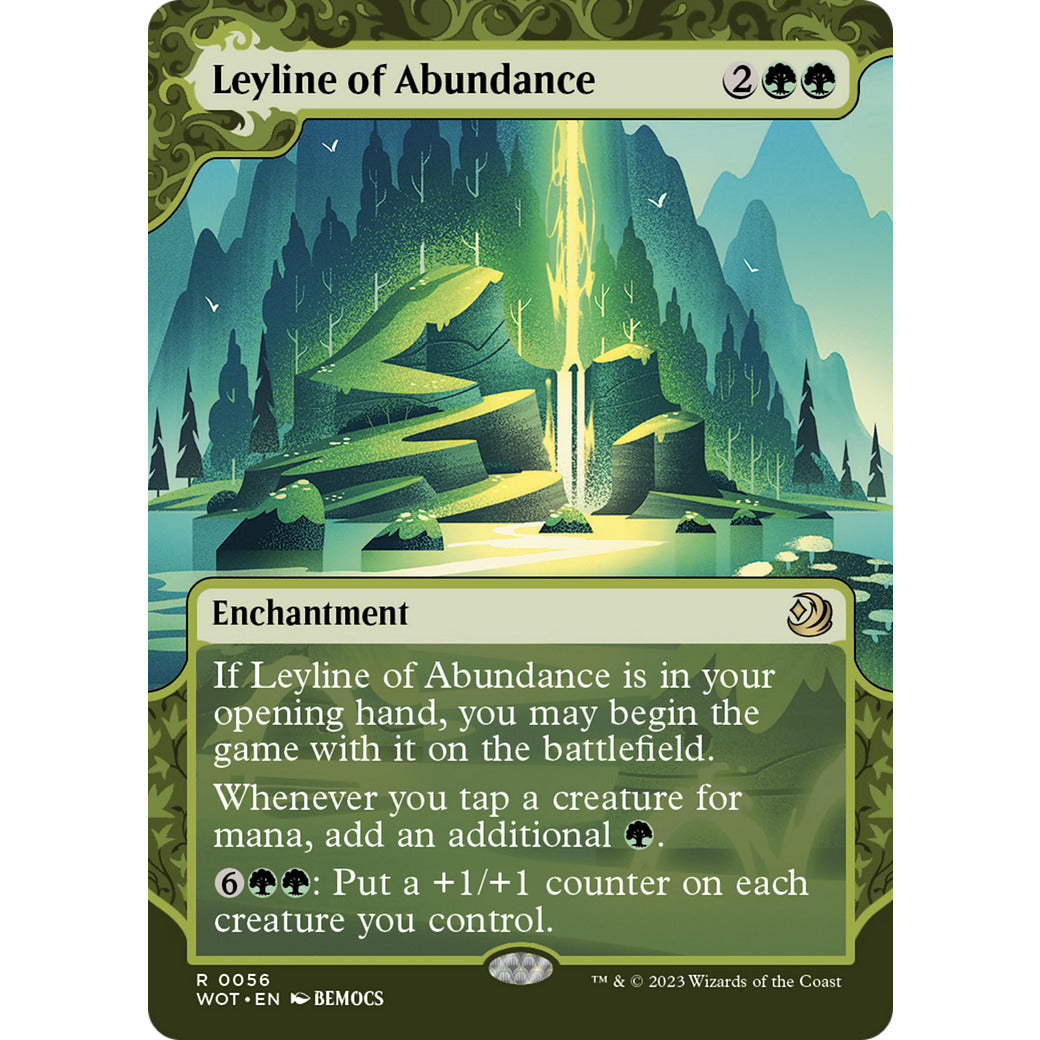 Leyline of Abundance (Wilds of Eldraine: Enchanting Tales) Near Mint