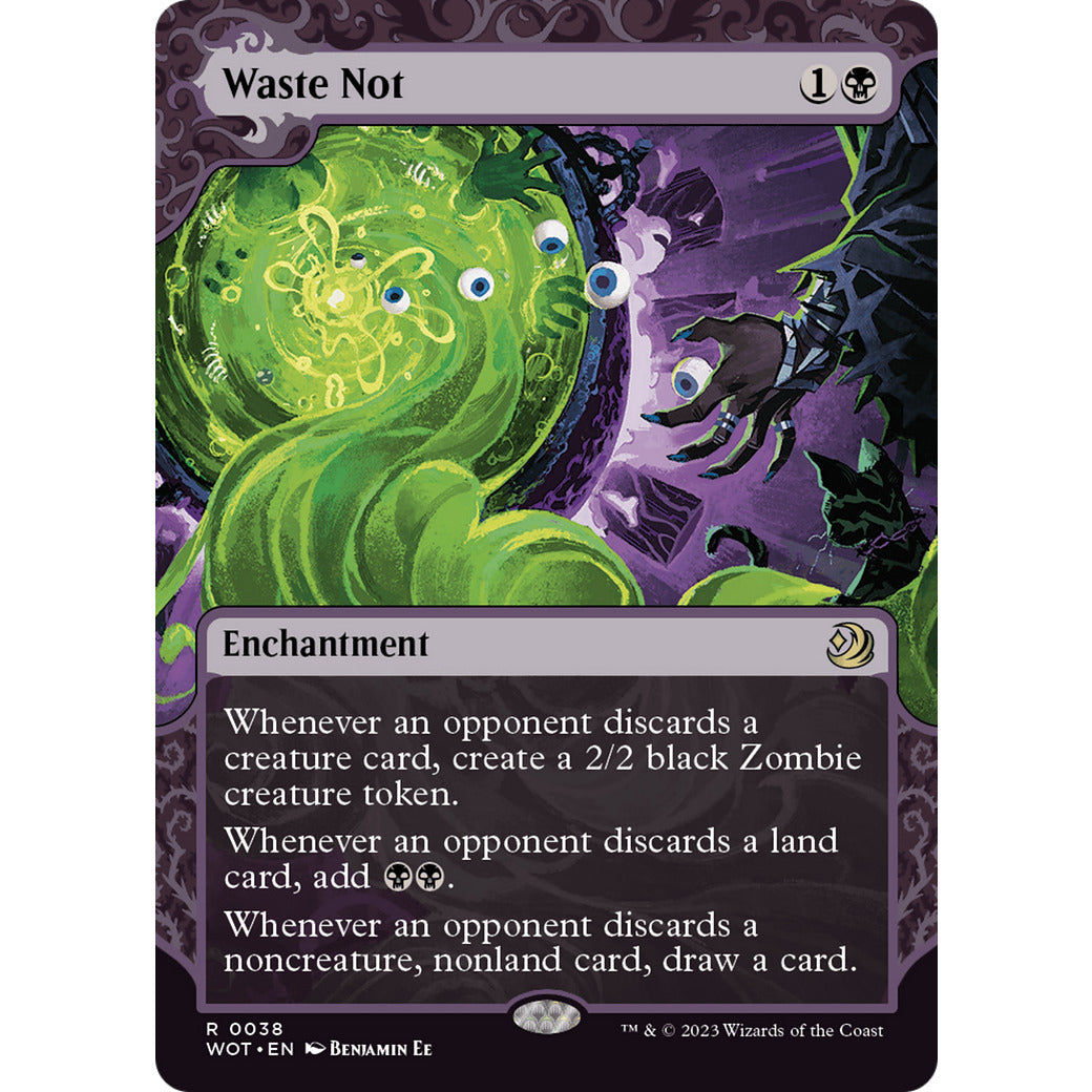 Waste Not (Wilds of Eldraine: Enchanting Tales) Light Play
