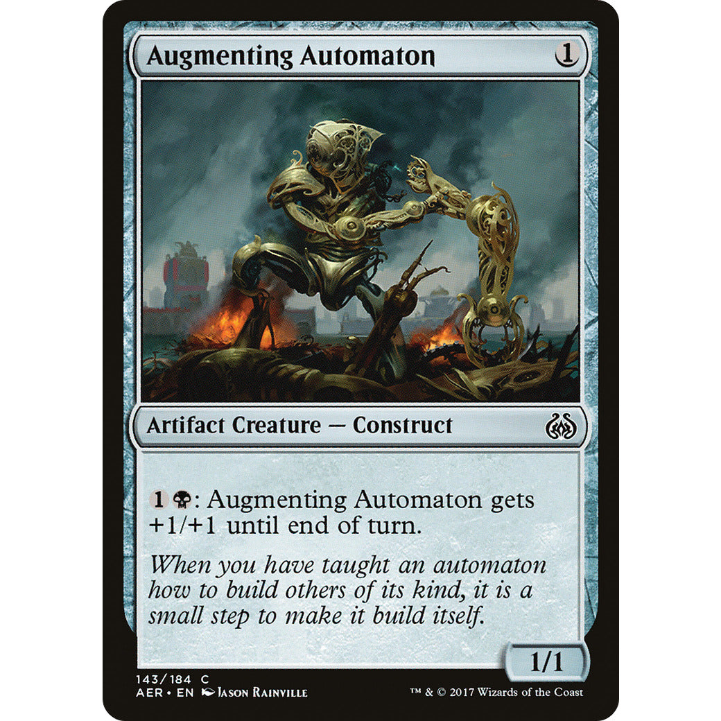 Augmenting Automaton (Aether Revolt) Light Play Foil