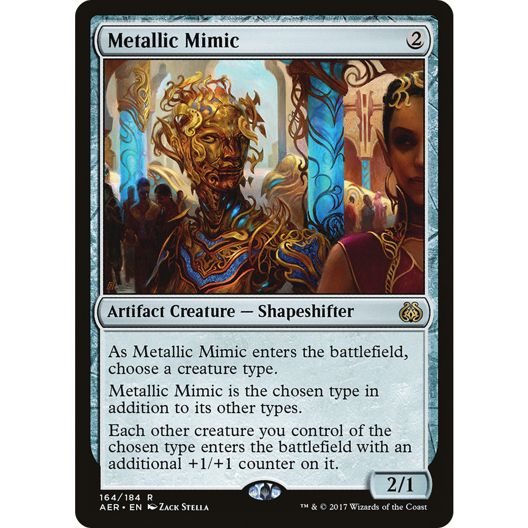 Metallic Mimic (Aether Revolt) Light Play