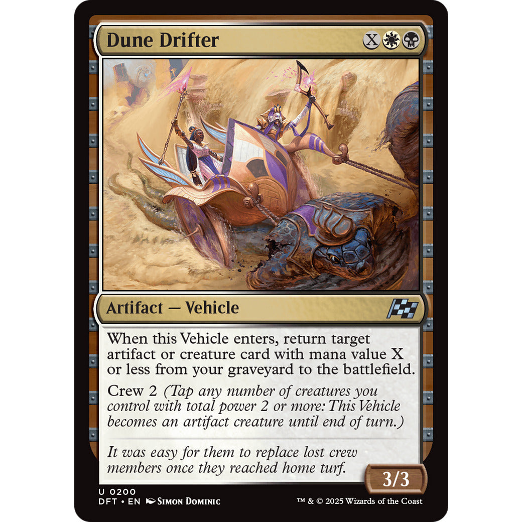 Dune Drifter (Aetherdrift) Near Mint Foil